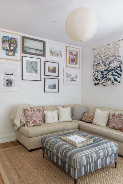  Craftsman Eclectic Living Room. Midcentury Craftsman by Anja Michals Design.