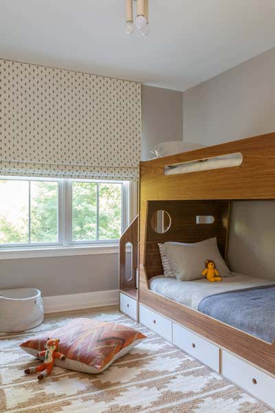  Contemporary Family Home Children's Room. Midcentury Craftsman by Anja Michals Design.