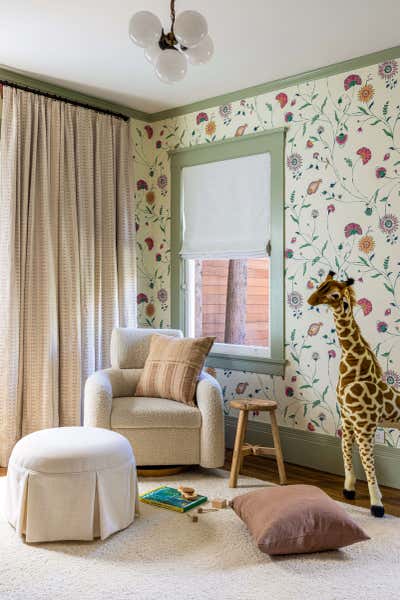  Eclectic Family Home Children's Room. Noe Valley Charm by Anja Michals Design.