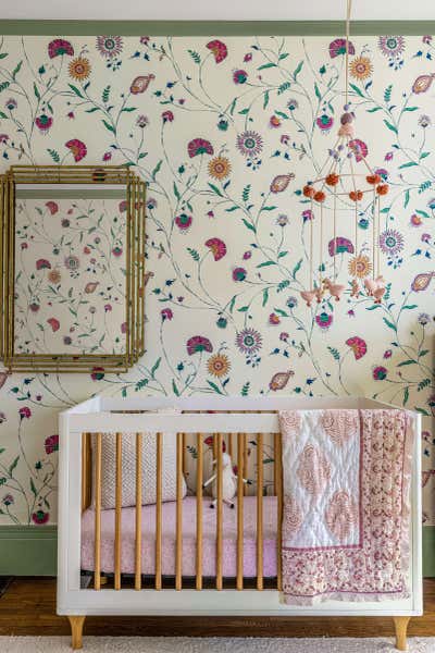 Eclectic Children's Room. Noe Valley Charm by Anja Michals Design.