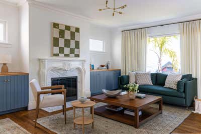  Victorian Family Home Living Room. Noe Valley Charm by Anja Michals Design.