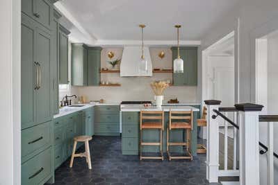  Contemporary Family Home Kitchen. Oakland Revival by Anja Michals Design.