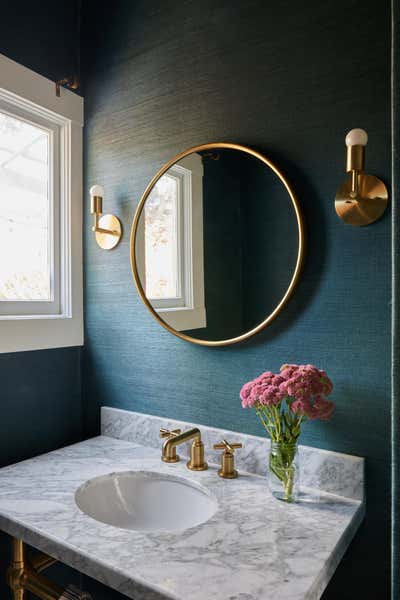  Eclectic Family Home Bathroom. Oakland Revival by Anja Michals Design.