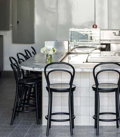  French Kitchen. Oyster Bar by Anja Michals Design.