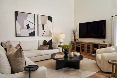  Transitional Family Home Living Room. Bloomfield by Karla Garcia Design Studio - CA.