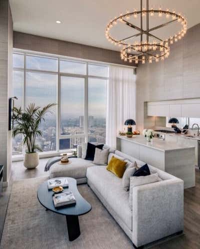  Bachelor Pad Living Room. Ten Thousand Penthouse by Karla Garcia Design Studio - CA.