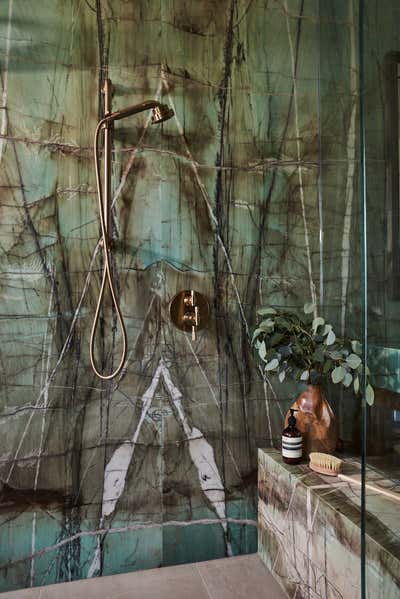  Organic Maximalist Entertainment/Cultural Bathroom. Mulholland by Karla Garcia Design Studio - CA.