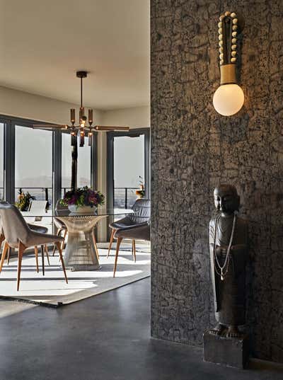  Transitional Dining Room. Mulholland by Karla Garcia Design Studio - CA.