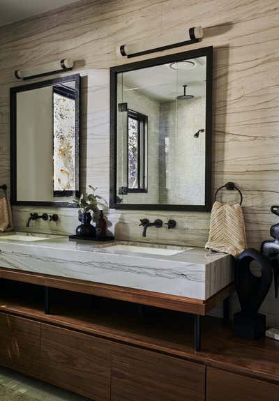  Organic Bathroom. Mulholland by Karla Garcia Design Studio - CA.