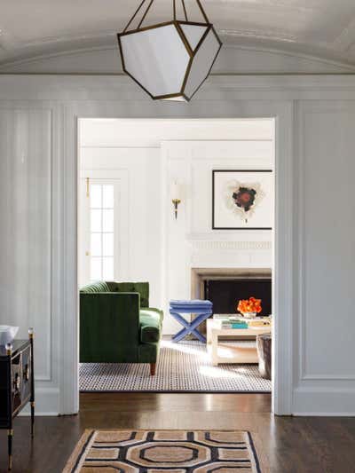  Mid-Century Modern Traditional Living Room. Arbor Vitae by Alexandra Kaehler Design.