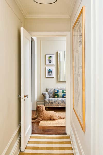  Transitional Entry and Hall. Upper West Side Family Home  by Sarah Lederman Interiors.