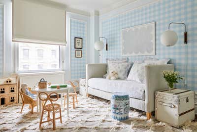  Transitional Children's Room. Upper West Side Family Home  by Sarah Lederman Interiors.