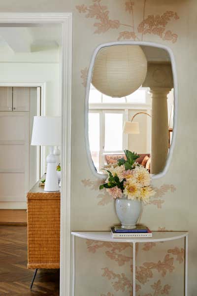  Transitional Entry and Hall. Apartment on Central Park West  by Sarah Lederman Interiors.