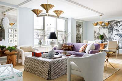  Maximalist Apartment Living Room. Gold Coast Apartment by Sarah Vaile Design.