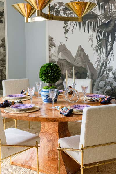  Transitional Apartment Dining Room. Gold Coast Apartment by Sarah Vaile Design.