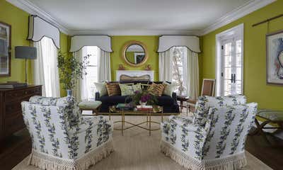 Preppy Living Room. Kenilworth Georgian  by Sarah Vaile Design.