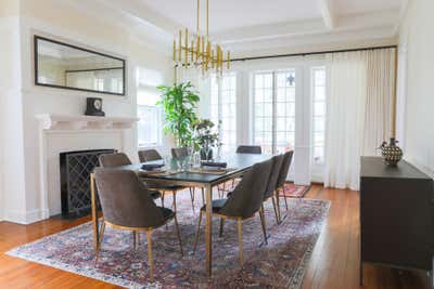  British Colonial Victorian Family Home Dining Room. Broadway by Drape&Varnish Interiors.