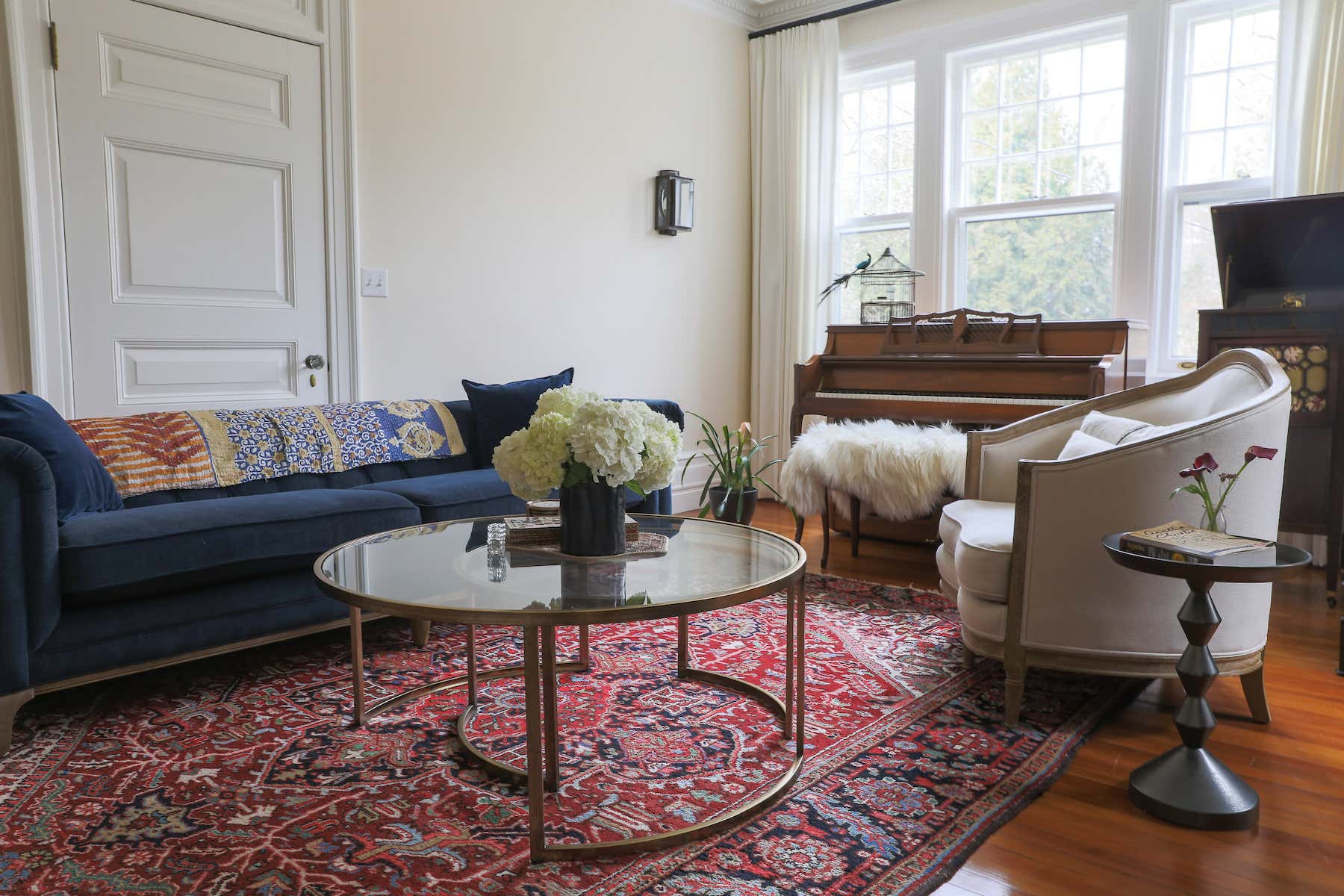 British Colonial Living Room