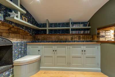  Cottage Family Home Office and Study. Period Home with a Contemporary Twist by Haysey Design & Consultancy.