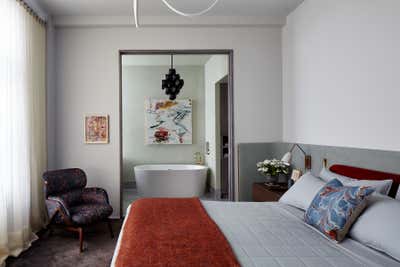  Eclectic Bedroom. Iacono Residence  by Frampton Co.