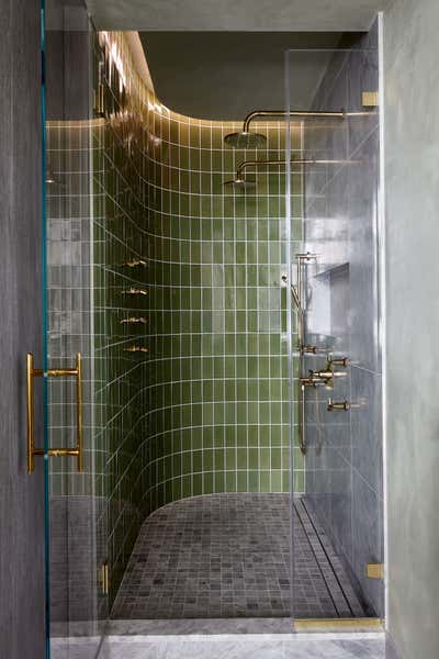  Eclectic Bathroom. Iacono Residence  by Frampton Co.