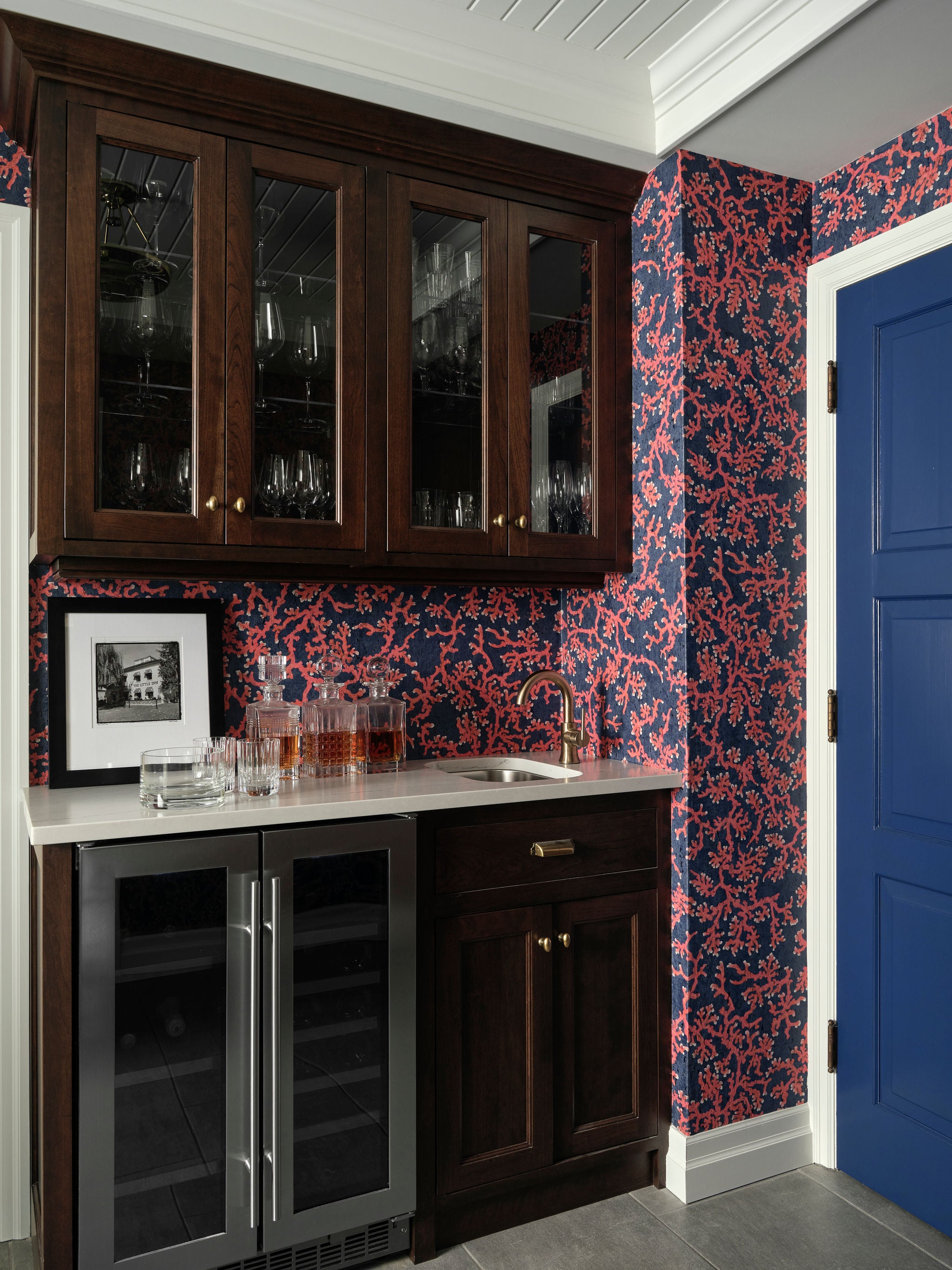 Contemporary Bar and Game Room