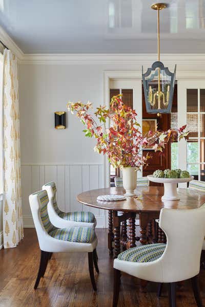  Traditional Family Home Dining Room. Lincoln Park Residence  by JP Interiors.