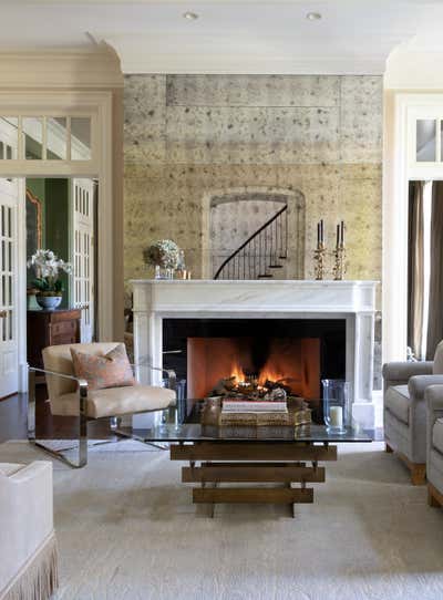  Transitional Family Home Living Room. Burling Residence by JP Interiors.