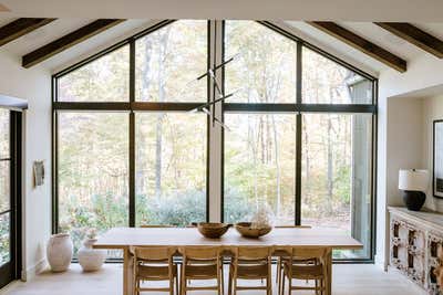  Organic Minimalist Family Home Dining Room. Tennessee Farmhouse by Megan Lynn Interiors.