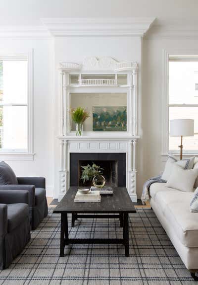  Traditional Family Home Living Room. Capitol Hill Rowhome by Megan Lynn Interiors.