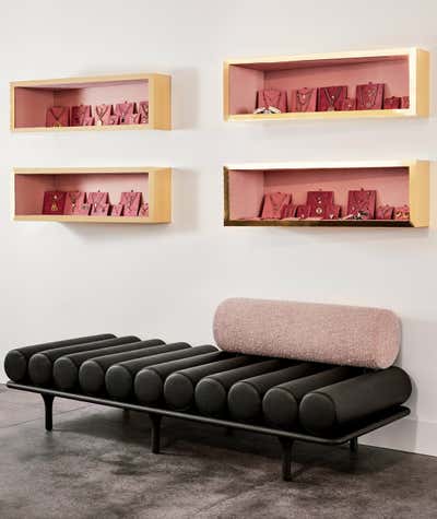  Modern Retail Open Plan. Vivrelle Showroom by Hilary Matt Interiors.
