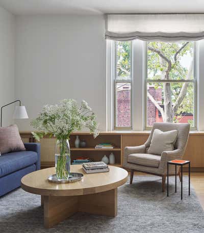  Contemporary Apartment Living Room. Brooklyn Heights Pied-a-Terre by Lewis Birks LLC.