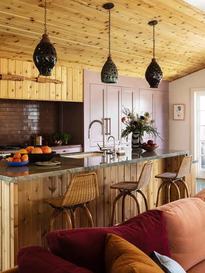  Beach Style Beach House Kitchen. Paradise Cove II by Reath Design.