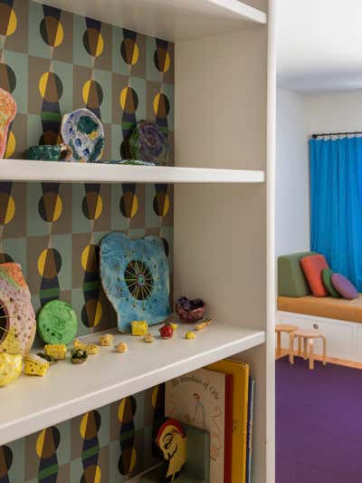  Modern Art Deco Family Home Children's Room. Mulholland by Reath Design.