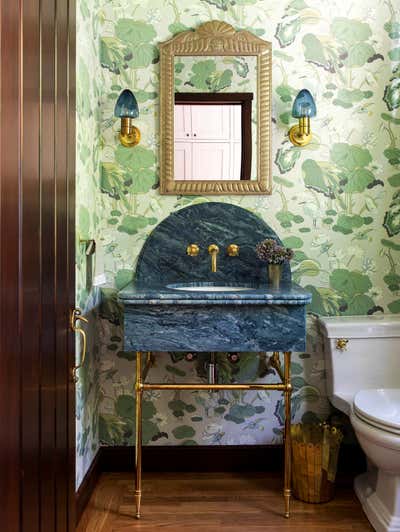  Arts and Crafts Bathroom. Woodside by Reath Design.