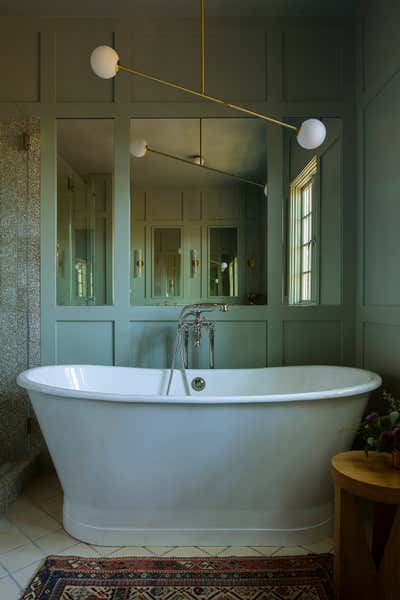  Arts and Crafts Family Home Bathroom. Woodside by Reath Design.