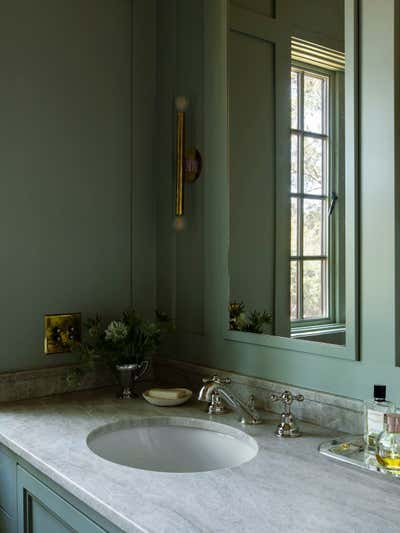  Arts and Crafts Bathroom. Woodside by Reath Design.