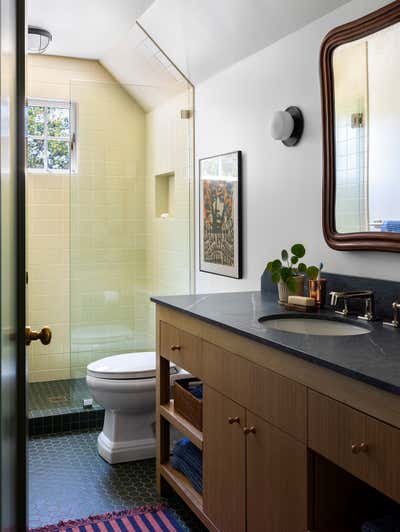  Arts and Crafts Family Home Bathroom. Woodside by Reath Design.