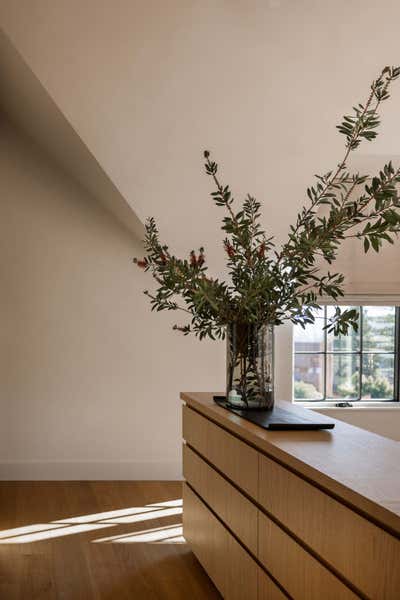 Minimalist Family Home Bedroom. M House by Studio Montemayor.