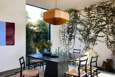  Eclectic Dining Room. W House by Studio Montemayor.