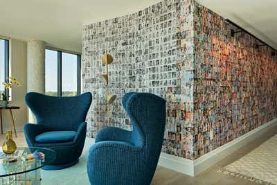  Maximalist Vacation Home Bar and Game Room. Jersey Penthouse by Eclectic Home.