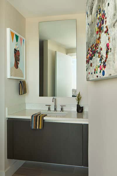  Maximalist Modern Vacation Home Bathroom. Jersey Penthouse by Eclectic Home.