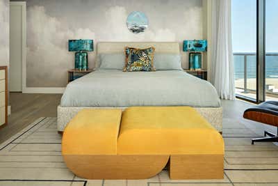  Contemporary Maximalist Vacation Home Bedroom. Jersey Penthouse by Eclectic Home.