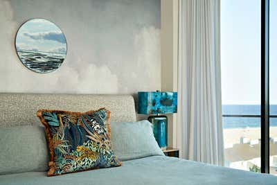  Maximalist Bedroom. Jersey Penthouse by Eclectic Home.