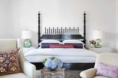  Mediterranean Moroccan Family Home Bedroom. Mount Olympus by Burnham Design.