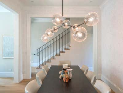  Transitional Victorian Family Home Dining Room. Delores Park by Burnham Design.