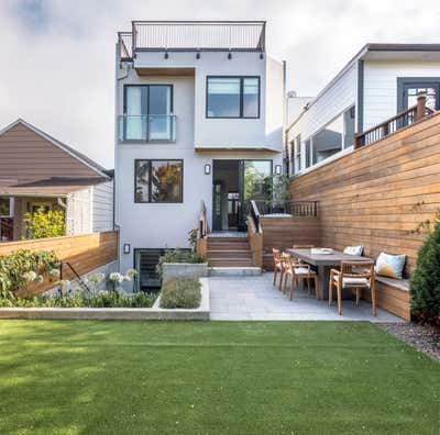 Contemporary Transitional Family Home Patio and Deck. Delores Park by Burnham Design.