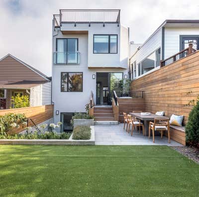  Victorian Family Home Patio and Deck. Delores Park by Burnham Design.