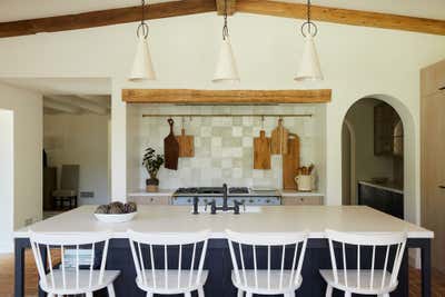  Contemporary Mediterranean Country House Kitchen. Hedgerow Montecito by Burnham Design.