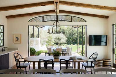  Eclectic Mediterranean Kitchen. Hedgerow Montecito by Burnham Design.